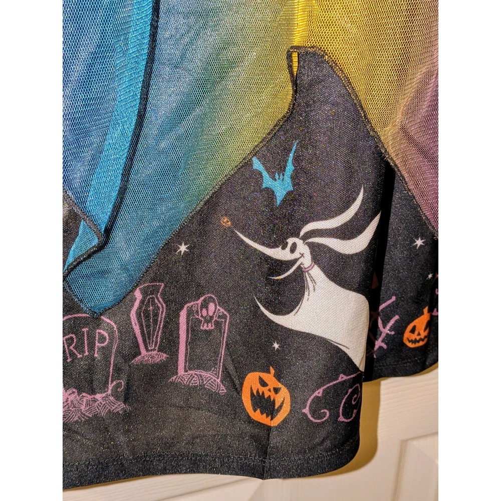 Disney Nightmare Before Christmas Sally Dress Girls Size‎ S (6/6X) Costume NWT - Picture 3 of 6